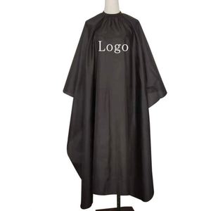 Capas de Barbero de Poliéster con Logotipo Personalizado para Adultos, Capas Ligeras Resistentes al Agua, Delantal de Salón - Product Image 1