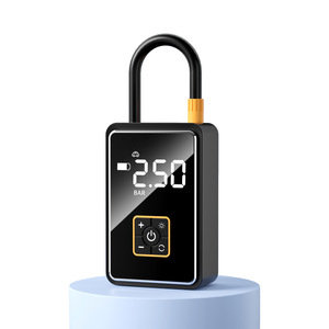 Portable Wireless Car Air <b>Pump</b> Digital Display Lithium <b>Battery</b> Tire Inflator For Vehicle Use - Product Image 1