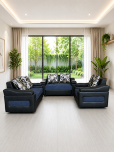 Premium Excellent 2-2-1 Modular Lounge Seating Arrangement with Custom Fabric for Living Room - Product Image 2