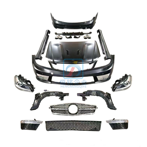 Kit Carrozzeria AMG <span class=keywords><strong>W204</strong></span> per <span class=keywords><strong>Mercedes</strong></span> Classe C C63 <span class=keywords><strong>W204</strong></span> <span class=keywords><strong>C180</strong></span> Coupé 2008-2013, Paraurti Anteriore Completo con Upgrade - Product Image 2