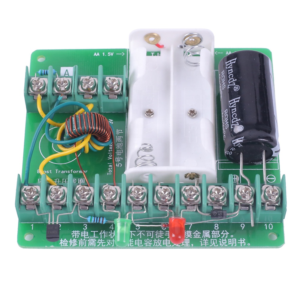 Generic - Kit Fai-da-te Per Mini Cannone Elettromagnetico (Coilgun) Con Guscio Acrilico - Giocattolo Scientifico 100V