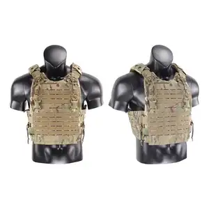 Nhanh chóng phát hành 1000D Durable thiết bị chiến thuật đào tạo tactico tấm tàu sân bay Laser Cut Tactical Armor vest