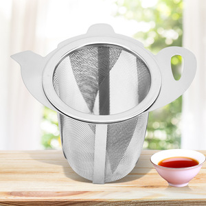 Stainless Steel <b>Tea</b> Strainer 304 Reusable Mesh <b>Infuser</b> With Handle For <b>Tea</b> Brewing - Product Image 2
