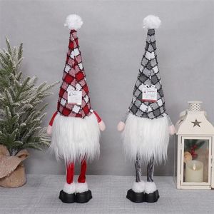 Whimsical Illuminated Standing <b>Gnome</b> Duo <b>Large</b> LED Christmas Decorations for Family & Kids - Product Image 3