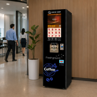 Máquina Expendedora de Café Automática de Grano a Taza para Oficina, Negocios y Comercios