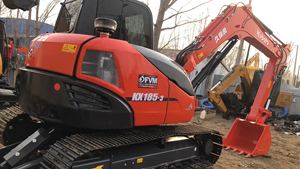 Mini-excavatrice sur chenilles hydraulique KX183-3, moteur diesel 8 tonnes, 100 % prête à la vente - Product Image 2