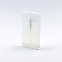 Sll comme des gâteaux chauds Mini noir blanc désinfectant pour les mains parfum de poche 20ML carte de crédit vaporisateur