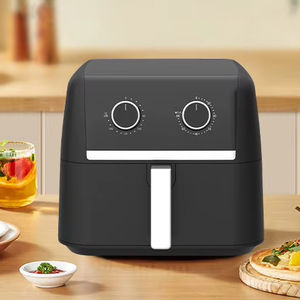 <span class=keywords><strong>Olla</strong></span> <span class=keywords><strong>a</strong></span> <span class=keywords><strong>presión</strong></span> eléctrica de gran capacidad para el hogar de 2000W y <span class=keywords><strong>pollo</strong></span> frito sin aceite y bajo <span class=keywords><strong>en</strong></span> grasa, freidora de aire mecánica de dos perillas giratorias de 8,5 L - Product Image 4