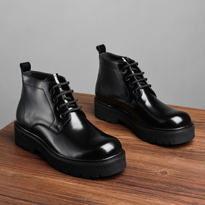 Nouvelles Chaussures Oxford en Cuir Imperméables Artisanales de Luxe Décontractées Britanniques pour Hommes – Idéales pour Mariage, Bureau et Tenues Professionnelles - Product Image 5