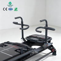 Équipement de studio de Pilates : Reformer complet pour le corps, cadre métallique, plateforme double, ressorts, sangles, câble en acier, CE RoHS OEM