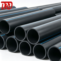 Труба водопроводная ПЭ100 HDPE SDR11 PN16 для бесканальной прокладки методом HDD, долговечная (50 лет), OEM