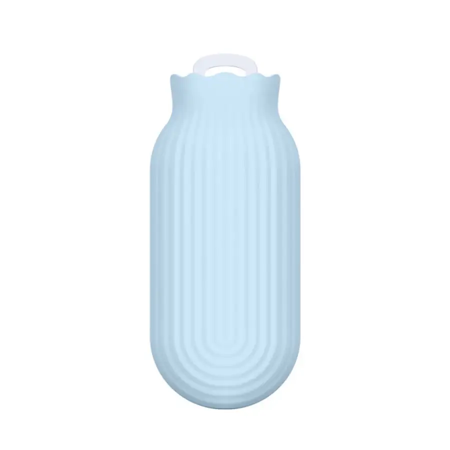 Design speciale facile da usare forma di vaso multifunzionale materiale sano assistente utile borsa per acqua calda in gomma ben fatta
