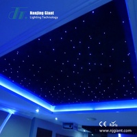 Moteur d'éclairage LED à fibre optique 18W pour salon, bonne durabilité, effet ciel étoilé