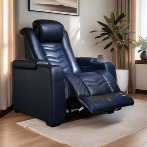 <span class=keywords><strong>Fauteuil</strong></span> inclinable électrique moderne à dossier haut pour <span class=keywords><strong>home</strong></span> cinéma cinémas gymnases sièges en cuir canapé table pour <span class=keywords><strong>home</strong></span> cinémas moderne - Product Image 2