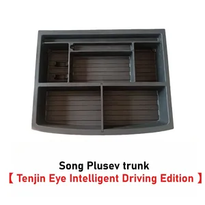 Boîte de rangement StarNav pour coffre avant de voiture BYD Song Plus EV 2023-2025, boîte à outils d'organisation et accessoires de modification pour coffre arrière - Product Image 6