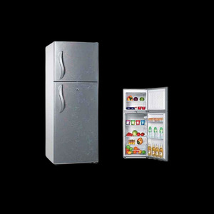 Oem tủ lạnh 220V50Hz đôi cửa kích thước nhỏ không có Frost Tủ đông Sliver thấp watt năng lượng cho bộ phận sử dụng - Product Image 1