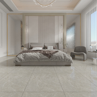 Glasierte Polierte Porzellan-Naturmarmor-Teppich-Keramikfliesen Terrakotta-Boden für Badezimmerwand Simbabwe 600x600mm