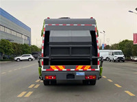 Camion Compacteur de Déchets 4x2 Direct Usine 12m³ – Camion de Collecte des Déchets Compacté pour l'Assainissement