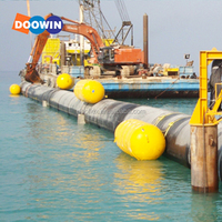Sacs de flottabilité gonflables pour pipeline marin, pontons flottants, flotteurs cylindriques pour la construction offshore
