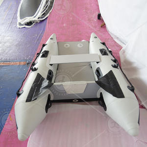 2024 bateaux gonflables 1.2mm Pvc Assault Kayak avec pont d'<span class=keywords><strong>air</strong></span> laminé pour Sports nautiques en plein <span class=keywords><strong>air</strong></span> dériveur pêche dériveur - Product Image 1