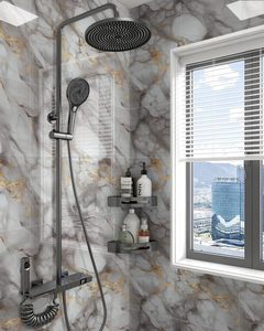 <span class=keywords><strong>Piastrelle</strong></span> da Parete <span class=keywords><strong>in</strong></span> Marmo <span class=keywords><strong>Autoadesive</strong></span> Impermeabili Moderne 30x30cm Pannelli <span class=keywords><strong>in</strong></span> <span class=keywords><strong>PVC</strong></span> Autoadesivi per Ufficio e Soggiorno - Product Image 5