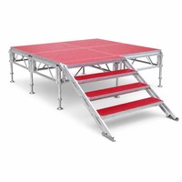 Plataforma de Escenario de Aluminio Impermeable, Estructura de Truss Multicapa para Conciertos al Aire Libre, Festivales y Eventos