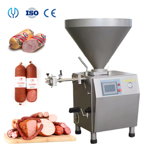 Máquina automática para hacer salchichas Frankfurter, máquina eléctrica para rellenar salchichas Bratwurst Salami, máquina de envasado, línea de producción de <span class=keywords><strong>chorizo</strong></span> - Product Image 5