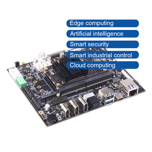 โซลูชันเมนบอร์ดฝังตัวพร้อมกล้อง AI รุ่น DB3588 V2 Rk3588 คอมพิวเตอร์เกตเวย์ AI สำหรับการเรียนรู้เชิงอุตสาหกรรม Rk3588 คอมพิวเตอร์พีซีฝังตัว - Product Image 1