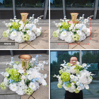 Couronnes de fleurs en soie de haute qualité pour centres de table, décorations durables pour la table, couronnes de fleurs pour Pâques, Thanksgiving, Noël
