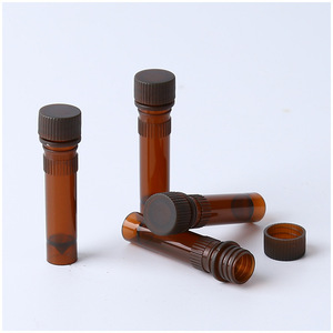 Tubes cryogéniques Yueside Brown 1,5 ml avec bouchon à vis en polypropylène pour usage en laboratoire - Product Image 2