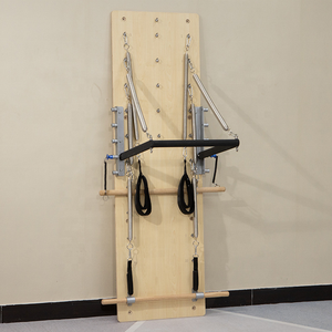 LongGlory Attrezzatura Professionale di Alta Qualità per Pilates, Tavola da Pilates Montata a Parete per Allenamento <span class=keywords><strong>Yoga</strong></span> e Fitness - Product Image 5