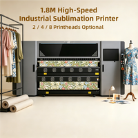 Nouvelle machine d'impression par sublimation automatique MYJET MJT-1908E 285m²/h avec garantie d'un an pour la production textile à grande échelle