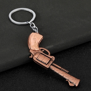 Porte-clés modèle d'arme en alliage de pistolet, accessoire du jeu <span class=keywords><strong>Battle</strong></span> Royale <span class=keywords><strong>Fortnite</strong></span>, best-seller transfrontalier - Product Image 4