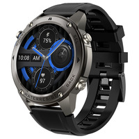Reloj Inteligente DM56 Health Pro para Android, Llamadas, Uso en Exteriores, Triple Protección, GPS, Seguimiento de Movimiento, Posicionamiento, Resistente al Agua IP68, AMOLED, Silicona