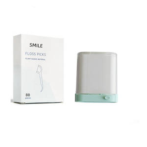 กล่องเก็บไม้จิ้มฟันแบบพกพา,ที่ขัดฟันที่จับไหมขัดฟันอัตโนมัติ - Product Image 1