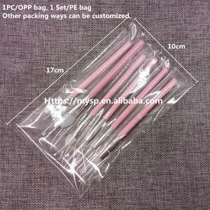 Herramientas para Tinte de Cejas, Pinceles de Silicona para Cejas y Pestañas, Pincel de Silicona Rosa para Sombras de Ojos, Labios y Cejas, Aplicador de Delineador - Product Image 5