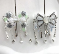 Perles de fantaisie de lune acrylique faites à la main d'usine avec strass pour bricolage stylo à bille résultats de bijoux et composants