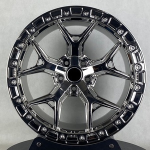 Rines Deportivos Bozhe Personalizados, Pulidos y Fresados, de 17-22 Pulgadas, 5x112 5x120, Compatibles con Clase <span class=keywords><strong>E</strong></span>, S4, <span class=keywords><strong>BMW</strong></span> 320i, 330i, Rines Forjados - Product Image 3