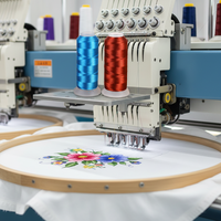 Fil à broder en polyester 150D/2 très demandé pour la fabrication de dentelle à grande vitesse