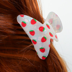 Golys March simpatici accessori per capelli europei in PVC artigli forcina per ragazze acetato acrilico per uso quotidiano della festa invernale - Product Image 4