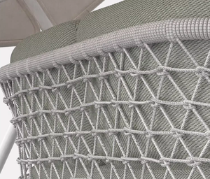 Dondolo <span class=keywords><strong>da</strong></span> Esterno per Patio e Villa, Dondolo Doppio <span class=keywords><strong>da</strong></span> Giardino e <span class=keywords><strong>Terrazzo</strong></span> con Tettuccio Parasole - Product Image 6