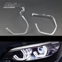 Tube LED de voiture DRL Phare de voiture DRL Plaque de guidage de lumière Feux de jour Tube Lampe Barre Bande Convient pour BMW M2 F22 2018-2020