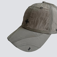 Casquette de baseball vintage à 6 panneaux en polyester à séchage rapide, motif pois et fruits, logo personnalisé, perforations laser, réglable, pour le sport et le quotidien, protection solaire, OEM ODM