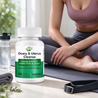 Capsules de Soutien Naturel pour la Santé des Ovaires et de l'Utérus, Formule Complète à Base de Plantes, Vente en Gros OEM Usine