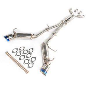 Tuyau d'échappement pour Nissan 350Z 03-09 Z33 V35 3.5 Système d'échappement Catback en acier inoxydable pour <span class=keywords><strong>voiture</strong></span> - Product Image 1