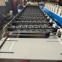 Machine à couture debout AVITA Ligne de profil de structure solaire formant un petit pain de feuille de toit formant la machine Machine de fabrication de tuiles
