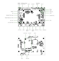 Placa Base de Desarrollo Industrial A133 con Sistema Android y Wifi a Buen Precio