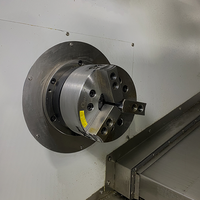 Torno Fresador CNC Horizontal CK52P de Alta Precisión, Diseño de Bancada Inclinada para Trabajo Ligero, Sistema de Control Syntec, Alta Precisión