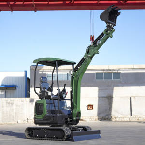 Miniexcavadora hidráulica EPA de alta calidad para uso agrícola y de jardín con pista de goma - Product Image 6