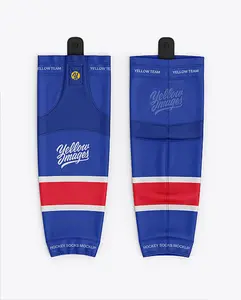 Polyester Sublimation Custom Hockey Socks Cheap Hockey Practice Socks For Sale Hockey Socks Youth